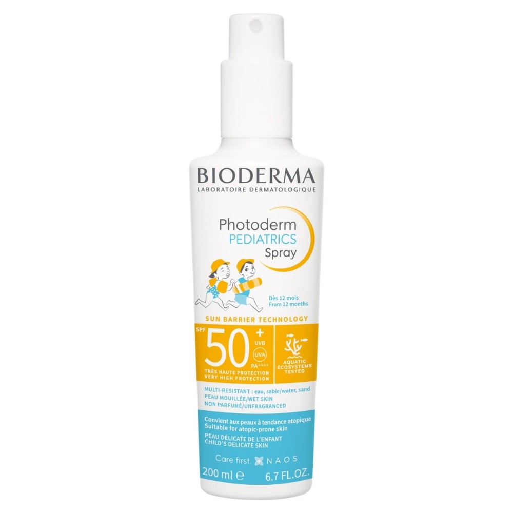 Bioderma Photoderm Pediatric Spray Spray protector para niños SPF 50+ 200 ml