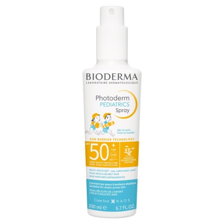 Bioderma Photoderm Pediatric Spray Ochranný sprej pro děti SPF 50+ 200 ml