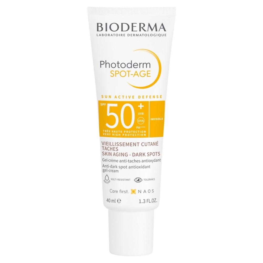 Bioderma Photoderm Spot-Age krém proti pigmentovým skvrnám a vráskám SPF 50+ 40 ml