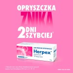 Herpex Crème médicament anti-herpès 50 mg/g 2 g