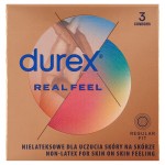 Durex Real Feel Preservativos sin látex 3 piezas