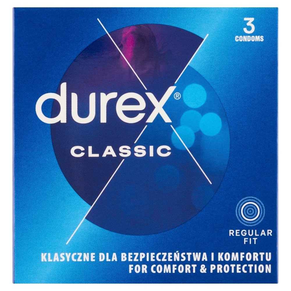 Durex Preservativos Clásicos 3 piezas