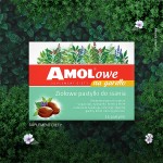 Amol Amolowe Integratore alimentare per la gola, pastiglie alle erbe 56 g (16 pezzi)