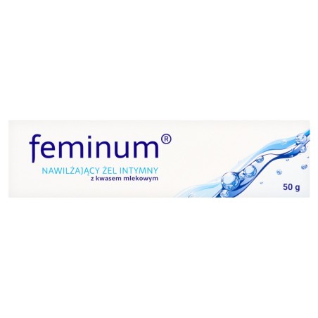 Feminum Moisturizing intimate gel with lactic acid 50 g
