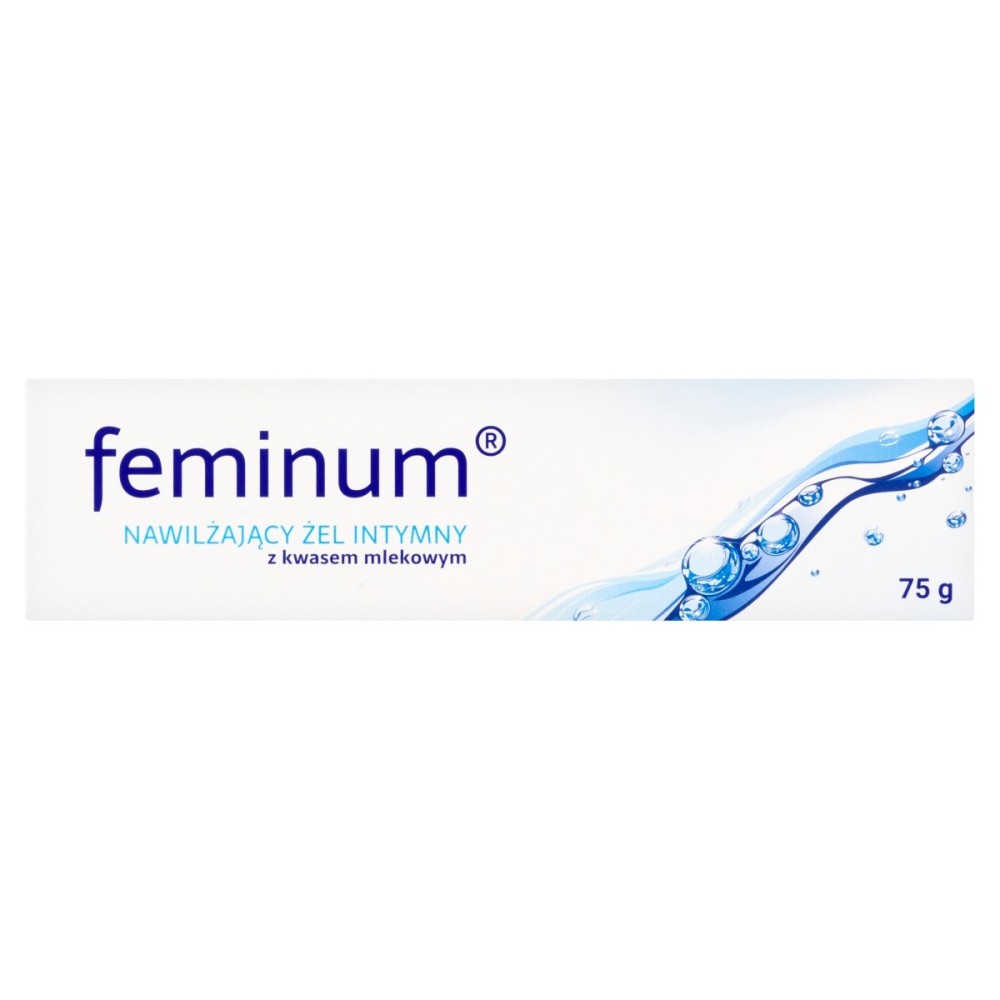 Feminum Gel intime hydratant à l'acide lactique 75 g