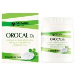 Orocal D₃ 500 mg + 10 μg Comprimés à mâcher aromatisés à la menthe 30 pcs.