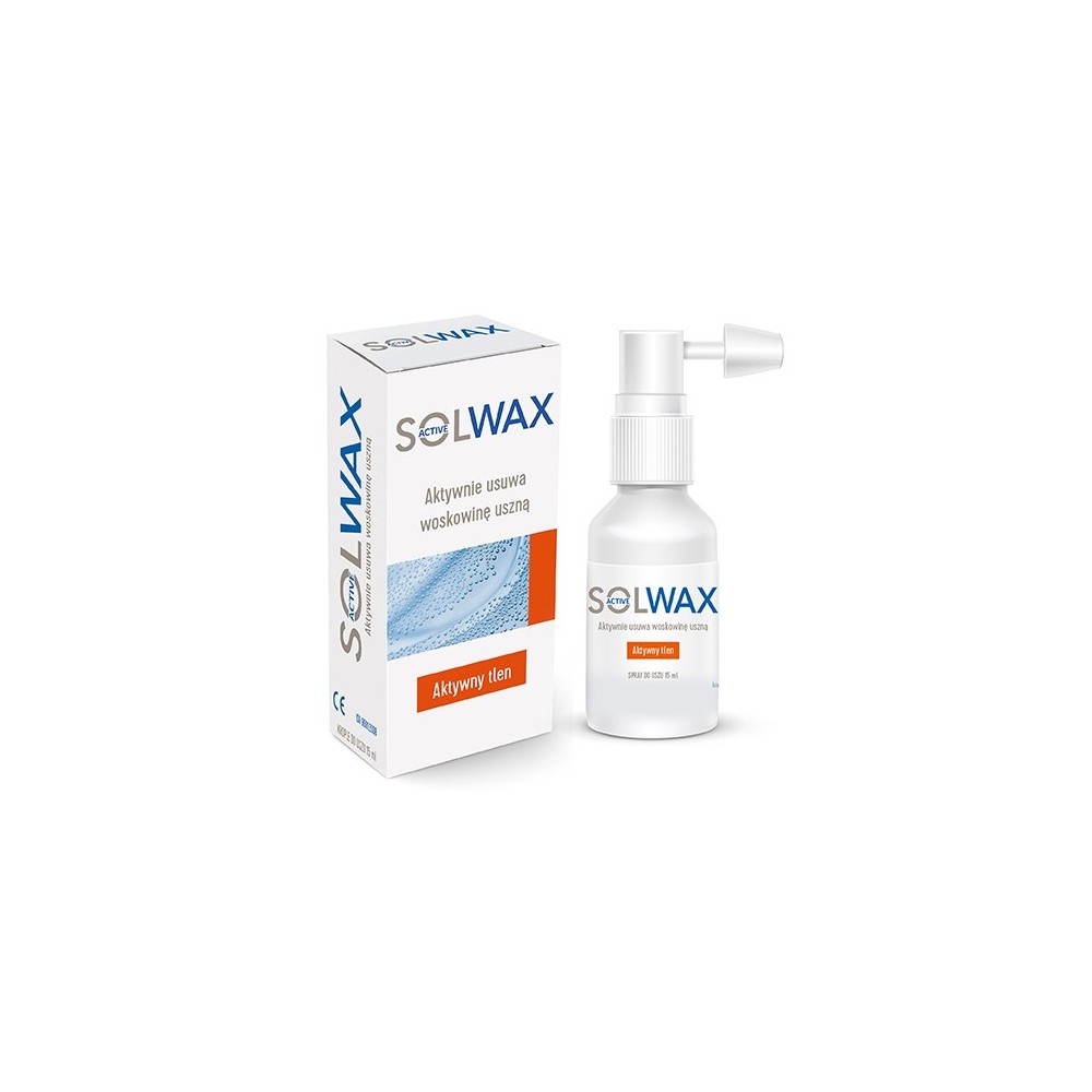 Solwax Active Spray aer.douszu,roztw. 15 ml