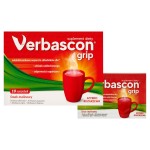 Verbascon Grip complément alimentaire poudre à dissoudre aromatisée à la framboise 50 g (10 x 5 g)