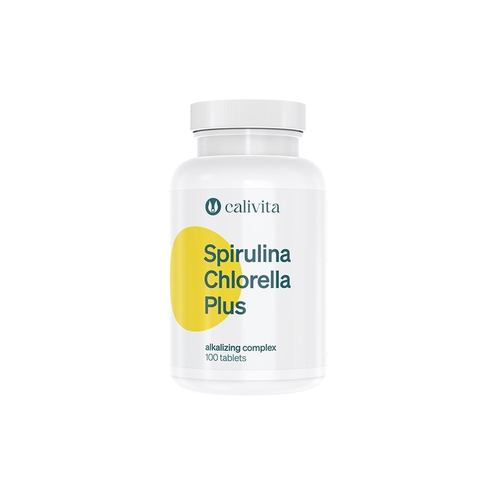 Spirulina Chlorella Plus Calivita 100 comprimés