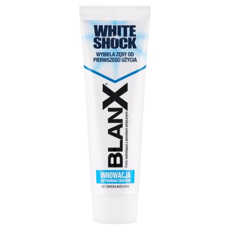 BlanX White Shock Pasta wybielająca z porostami arktycznymi 75 ml
