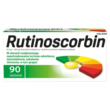 Rutinoscorbina comprimidos recubiertos con película 90 piezas
