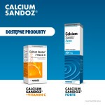 Calcium-Sandoz Forte 500 mg Tabletki musujące 20 sztuk