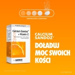 Calcium Sandoz+Vit C ORANGE x 10szt.