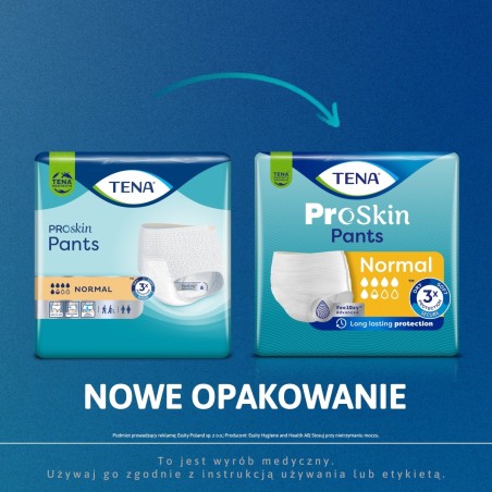 TENA ProSkin Pants Normal Medizinprodukt absorbierende Höschen M 10 Stück