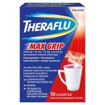 Theraflu Max Grip 1000 mg + 10 mg + 70 mg Medicína 10 kusů