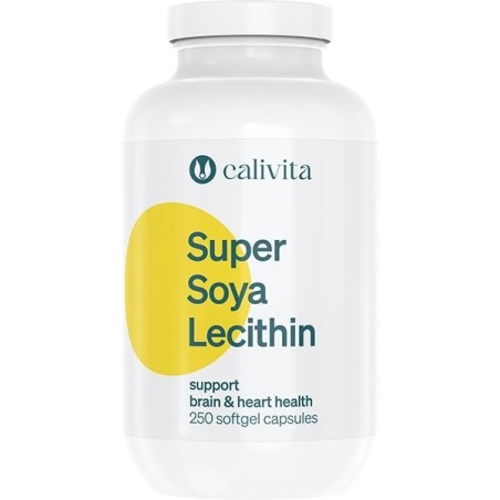 Super Soya Lecithin Calivita 250 capsule