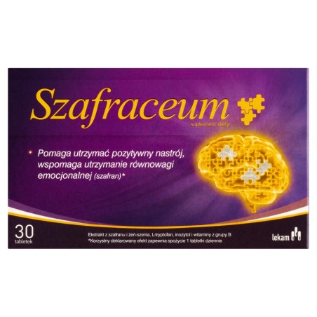 Szafraceum Dietary supplement 23.22 g (30 x 0.774 g)