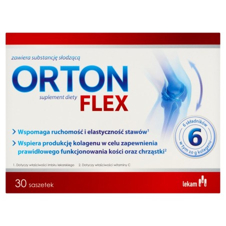 Orton Flex Suplement diety smak czarnej porzeczki 349,5 g (30 x 11,65 g)