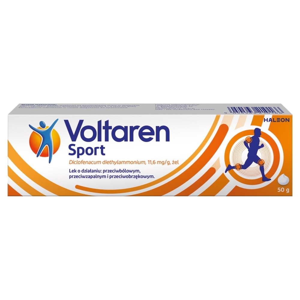 Voltaren Sport 11.6 mg/g Anti-inflammatory and anti-swelling painkiller 50 g