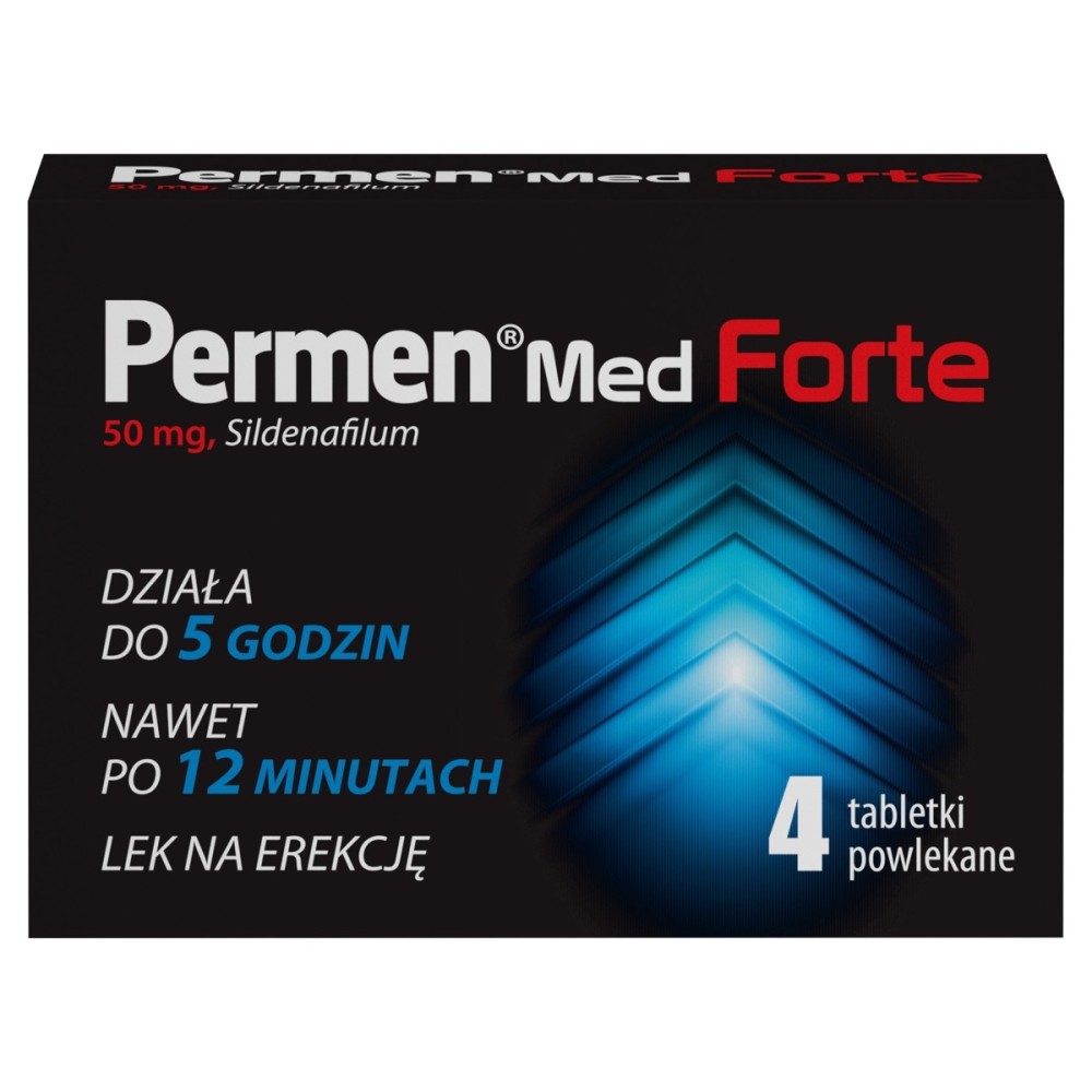 Permen Med Forte 50 mg Medicina para la erección 4 piezas