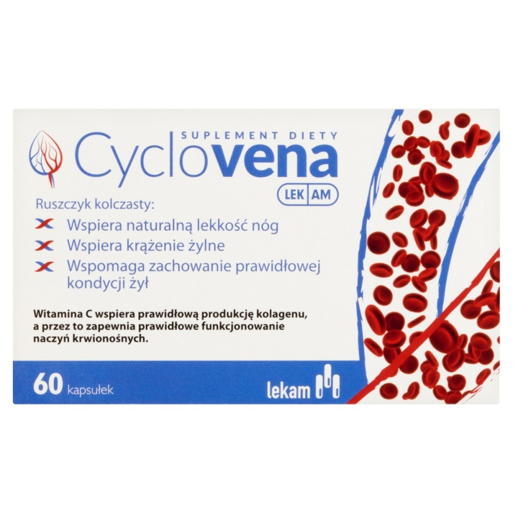 Cyclovena Suplement dietetico 30,6 g (60 x 510 mg)
