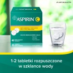 Aspirin C Tabletki musujące 40 tabletek