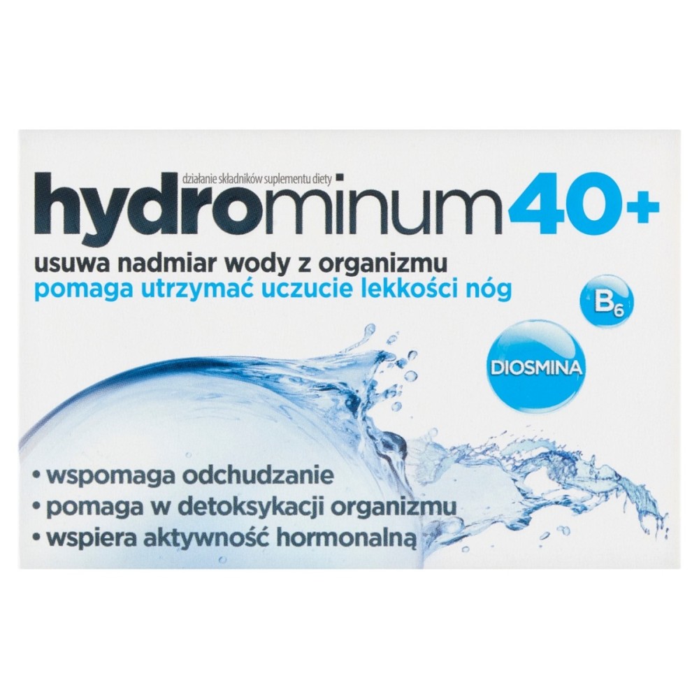 Hydrominum 40+ Complément alimentaire 30 unités