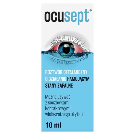 Ocusept Medizinprodukt, Augenlösung mit entzündungshemmenden Eigenschaften, 10 ml