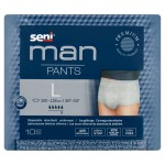 Seni Man Pants Jednorázové savé spodní prádlo L 10 kusů