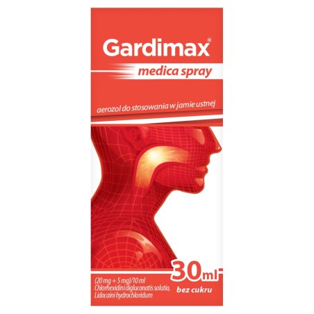 Gardimax Medica Spray for use in the oral cavity 30 ml.