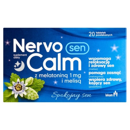 NervoCalm Sen Suplemento dietético 15,44 g (20 x 772 mg)