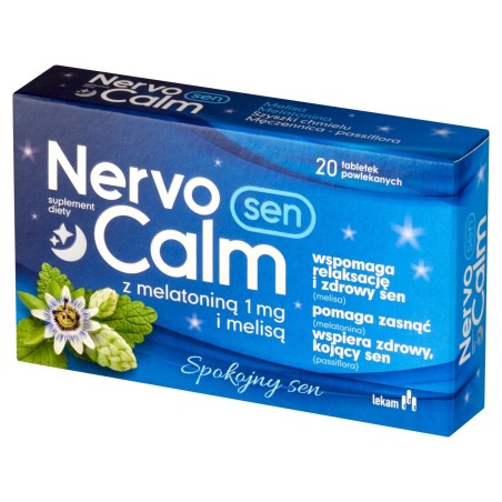 NervoCalm Sen Suplement dietetico 15,44 g (20 x 772 mg)