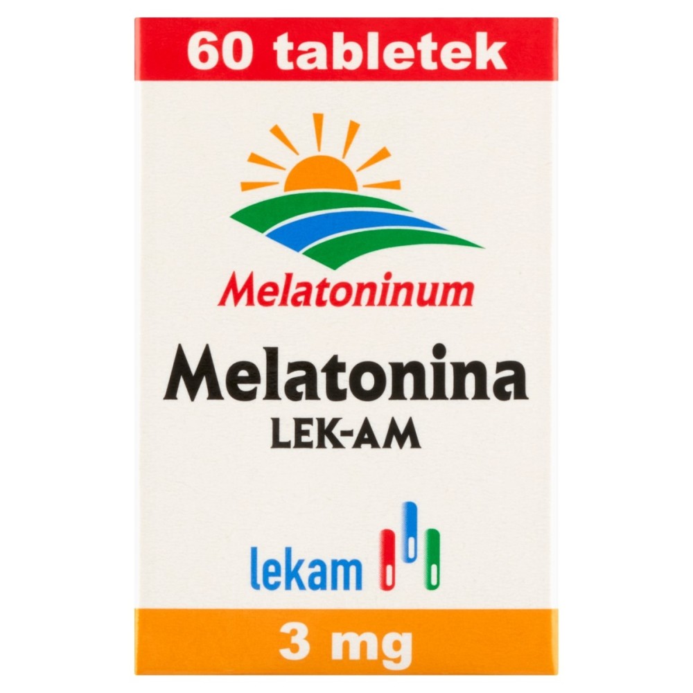 Melatonin LEK-AM 3 mg Tablets 60 pieces
