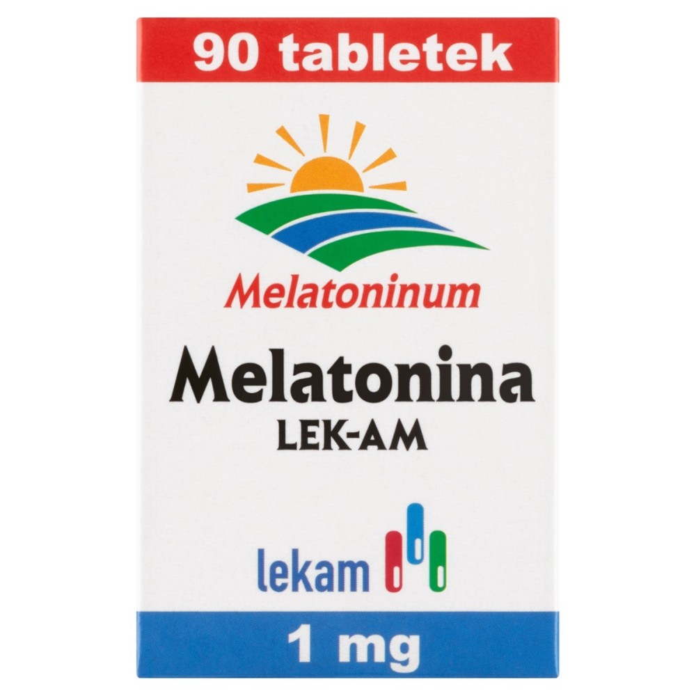 Melatonin LEK-AM 1 mg Tablets 90 pieces