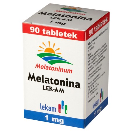 Melatonin LEK-AM 1 mg Tablets 90 pieces