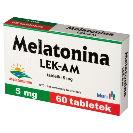 Melatonin LEK-AM 5 mg Tablets 60 pieces