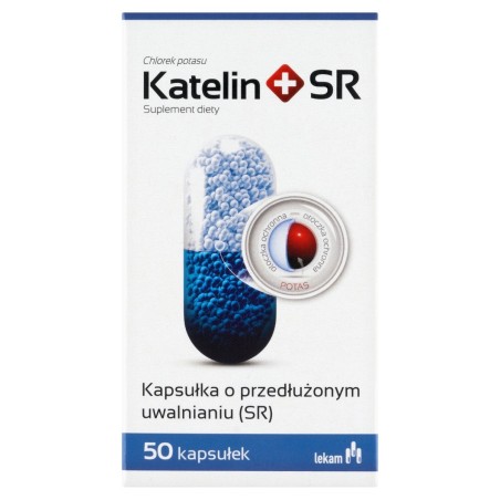 Katelin+SR Suplement diety kapsułka o przedłużonym uwalnianiu 45 g (50 sztuk)