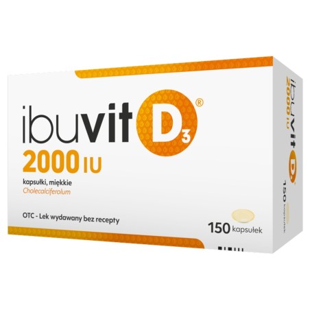 Ibuvit D3 2000 UI x 150 cápsulas.