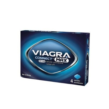 Viagra Connect Max, 50 mg, Filmtabletten, 4 Stück