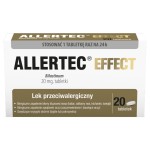 Allertec Effect 20 mg x 20 tabl