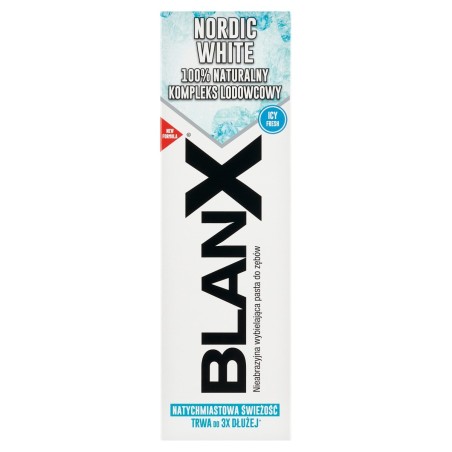 BlanX Nordic White Non-abrasive whitening toothpaste 75 ml