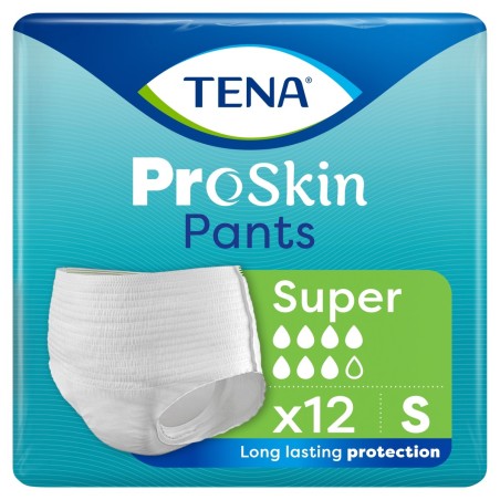 TENA ProSkin Pants Super Wyrób medyczny majtki chłonne S 12 sztuk