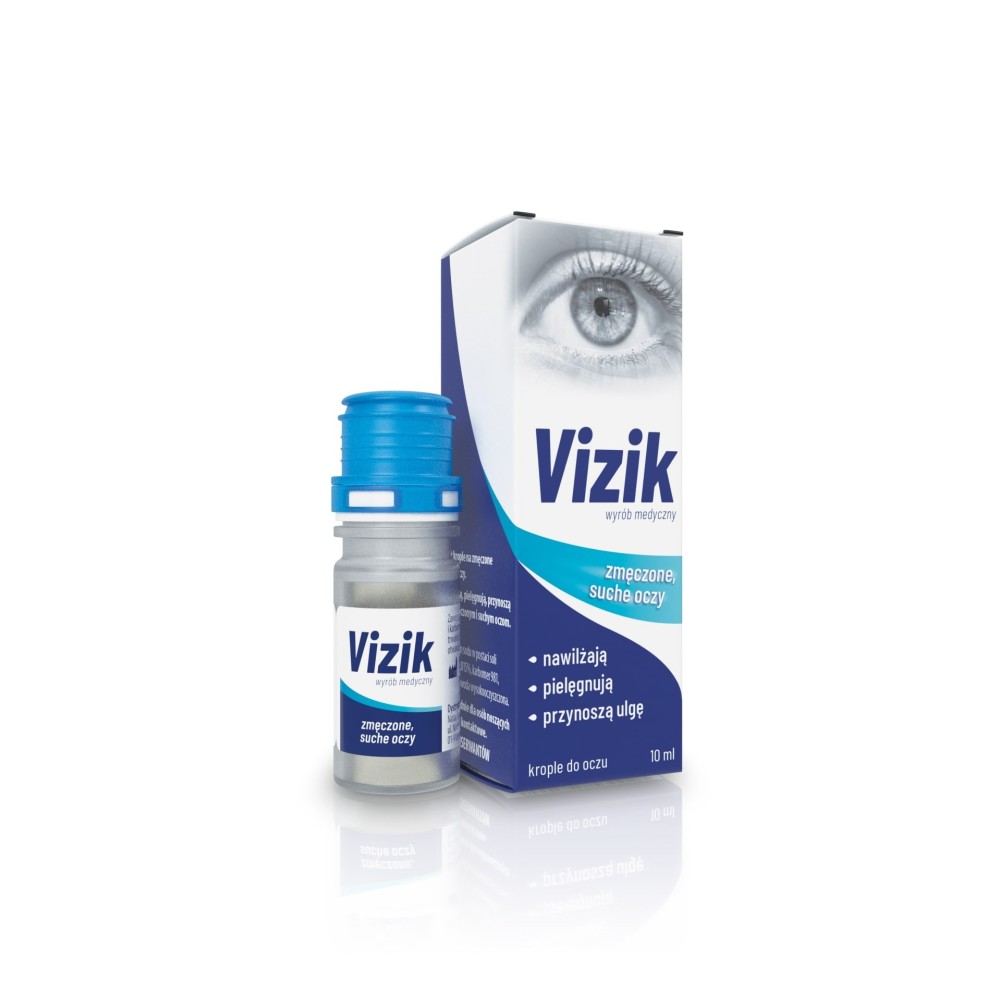 Vizik drops for tired and dry eyes drops