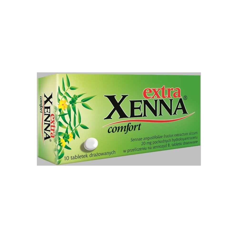 Xenna Extra Comfort tabletki drażowane 0,150,22g