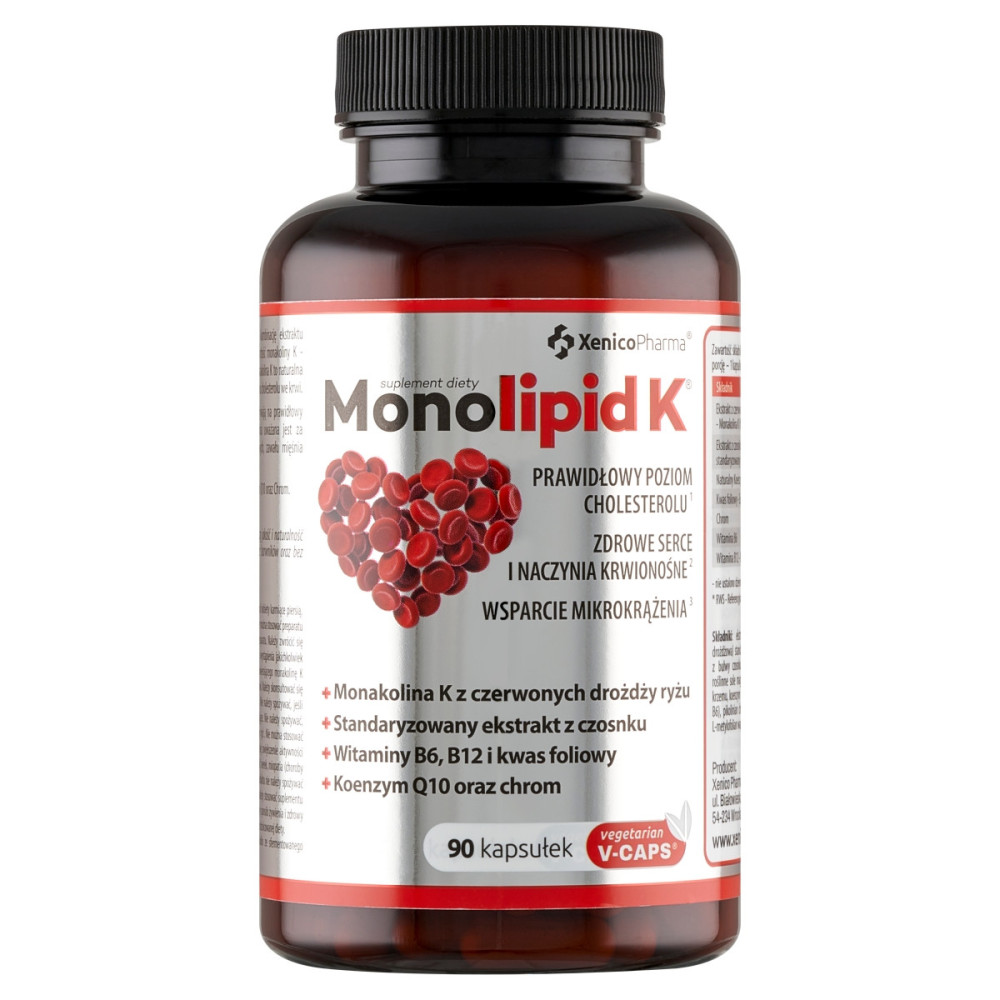 Monolipid K Suplement diety 34,20 g (90 x 380 mg)