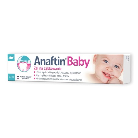 Anaftin Baby, gel, na prořezávání zoubků, 10 ml