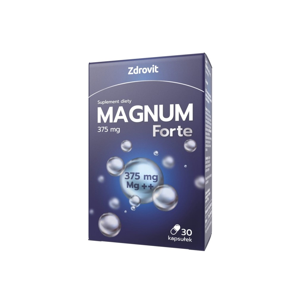 Zdrovit Magnum Forte 375 tobolek. 30 tobolek.