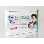 Ein Kit zum Sammeln von Material für einen DNA-Test zur Feststellung der Vaterschaft