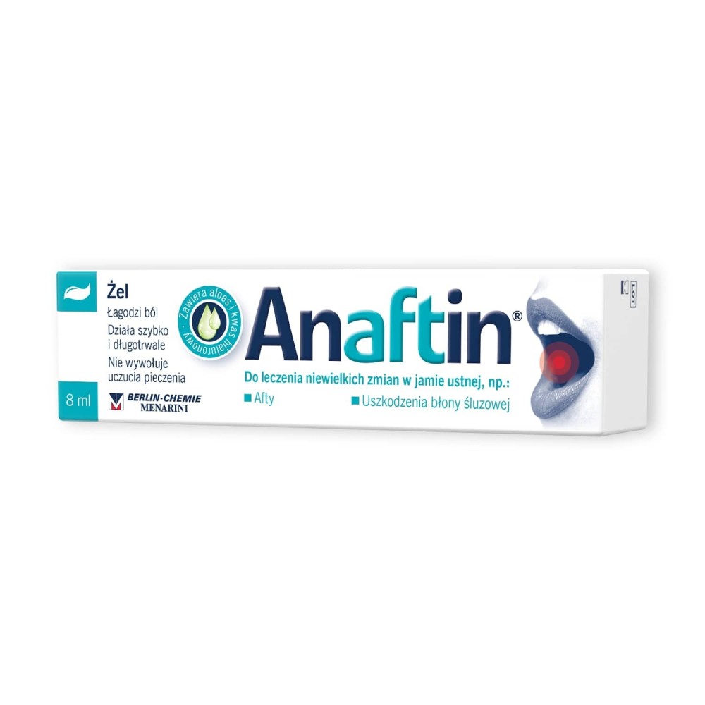 Anaftin, żel, 8 ml
