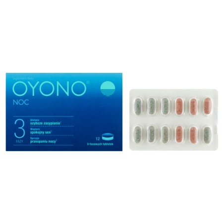 Oyono Noc Suplement diety 12,24 g (12 sztuk)